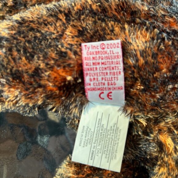 Ty 2002 Beanie Buddy "Giganto" the larger Wooly Mammoth plush stuffed -Like New - Picture 7 of 7